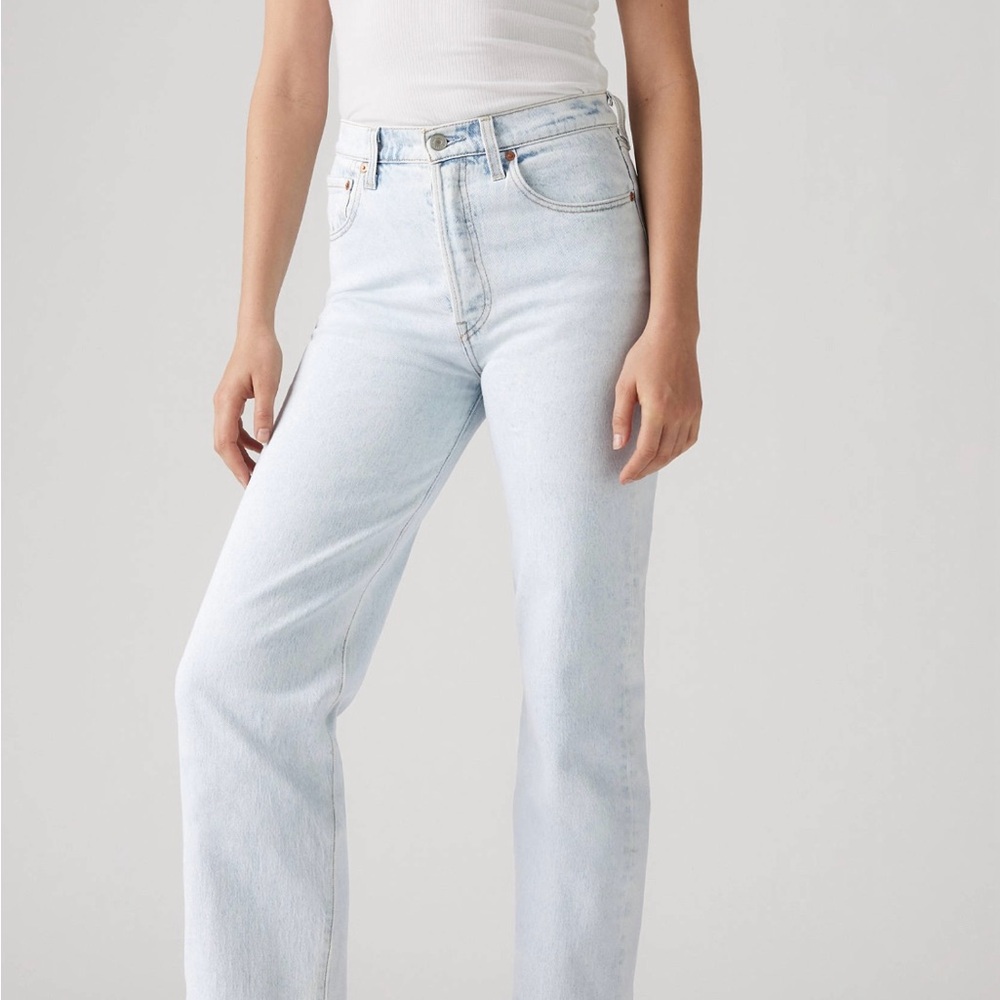 Levi’s Premium Denim Rib Cage Straight Ankle Size 23